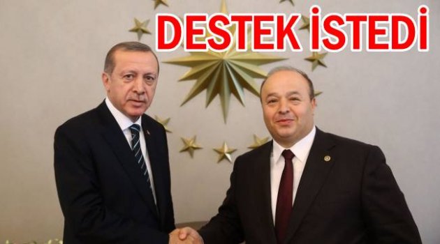 ERDOĞAN, TAŞÇI&#039;YI KABUL ETTİ