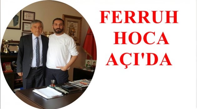 FERRUH PİROĞLU YENİ GÖREVİNE BAŞLADI