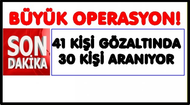 FETÖ&#039;DEN KİMLER GÖZALTINA ALINDI