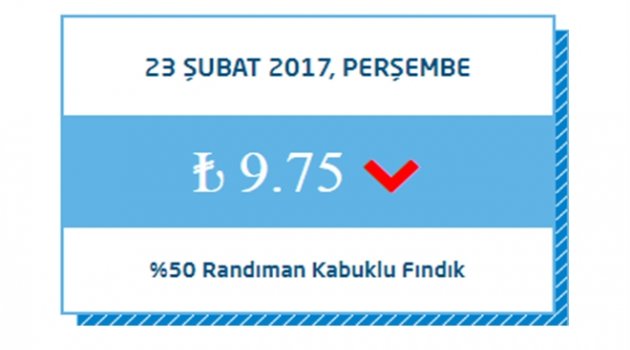 FINDIK FİYATLARI TEPETAKLAK