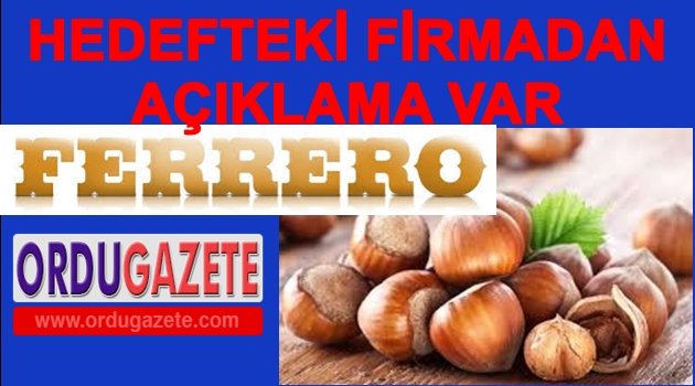 FINDIK PİYASASININ EN BÜYÜĞÜ KONUŞTU