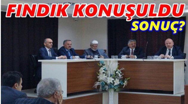 FINDIKTA ÇÖZÜM YOK?