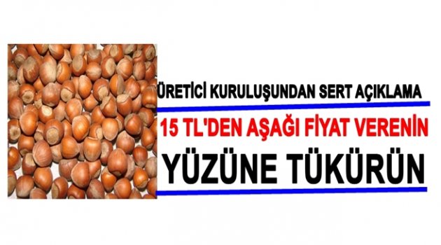 FINDIKTA DESTEK ÜRÜNE VERİLMELİ