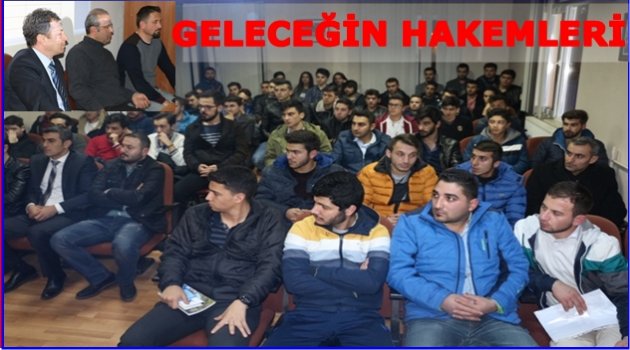 FUTBOL HAKEM KURSU BAŞLADI