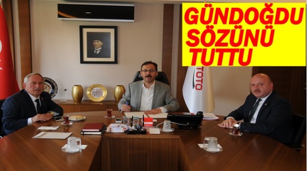 GÜNDOĞDU: GENÇLERİMİZE HAYIRLI OLSUN