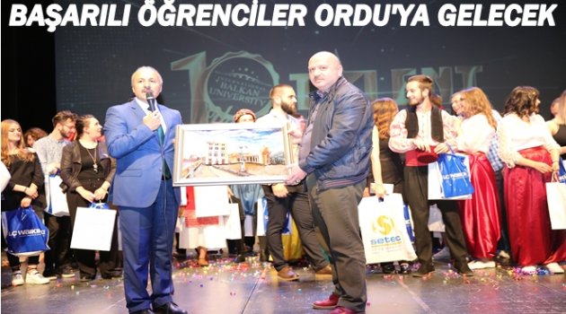 GÜNDOĞDU&#039;DAN ÖĞRENCİLERE ORDU JESTİ
