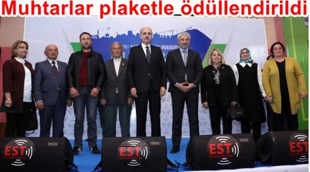 HANGİ MUHTARLAR PLAKET ALDI
