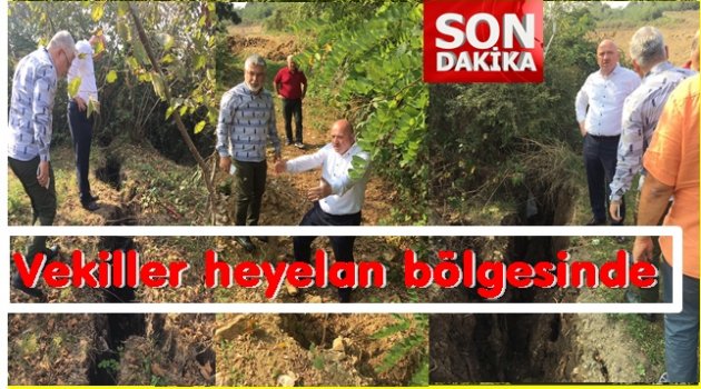 ÇEVRE YOLUNDA HEYELAN KORKUTUYOR