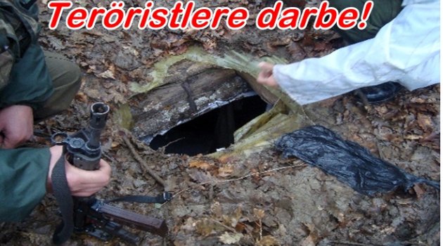 İKİ SIĞINAK İMHA EDİLDİ