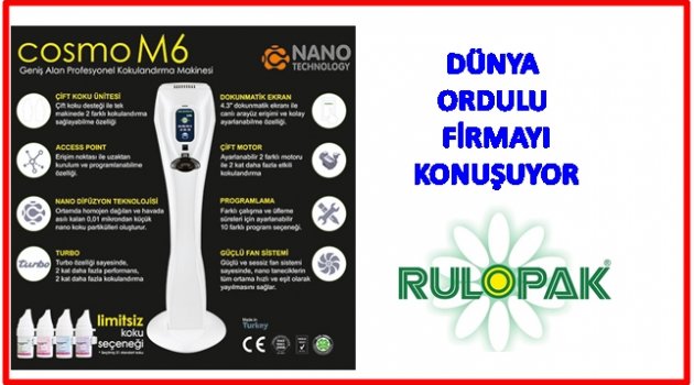 İLK KEZ ORDULU FİRMA ÜRETTİ