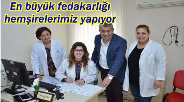 İNANLI HEMŞİRELER HAFTASINI KUTLADI