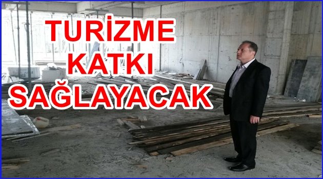 İNŞAATI HIZLA SÜRÜYOR