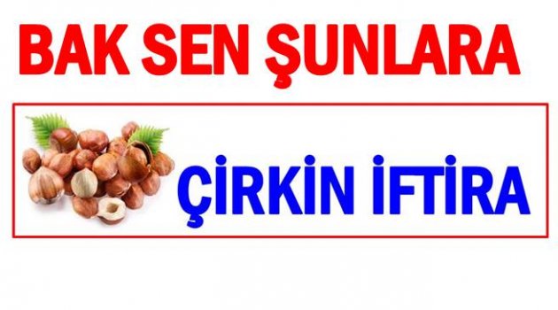 İTALYANLARDAN AKIL ALMAZ FINDIK İDDİASI