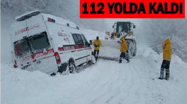 KAR YAĞIŞI YAŞAMI OLUMSUZ ETKİLİYOR