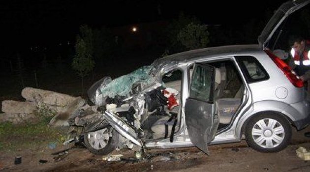 KAZA 2 ÖLÜ 3 YARALI