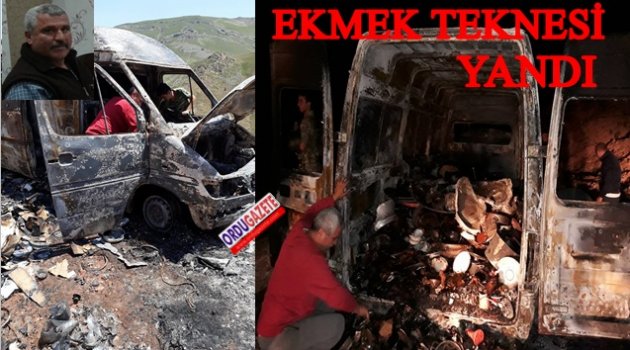 KENDİ CANINI ZOR KURTARDI