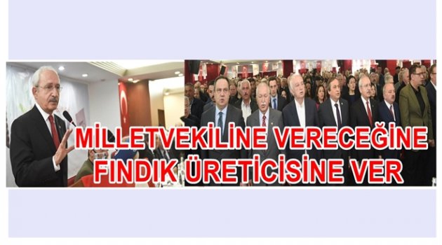 KILIÇDAROĞLU ORDU&#039;DA KONUŞTU