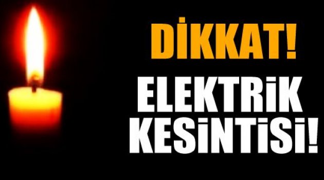 KIŞ GÜNÜ ELEKTRİK KESİNTİSİ VAR