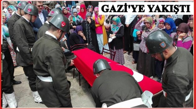 KORE GAZİSİ SON YOLCULUĞUNA UĞURLANDI