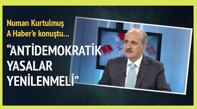 KURTULMUŞ: ABDESTİMİZİ YENİLEDİK
