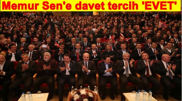 KURTULMUŞ MEMUR SEN&#039;İN PROGRAMINDA KONUŞTU