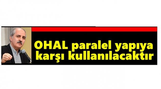 KURTULMUŞ: MİLLETE DEĞİL DEVLETE DÖNÜK BİR KARAR