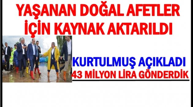 KURTULMUŞ: YARALARIN SARILMASI İÇİN DESTEĞİMİZ SÜRÜYOR