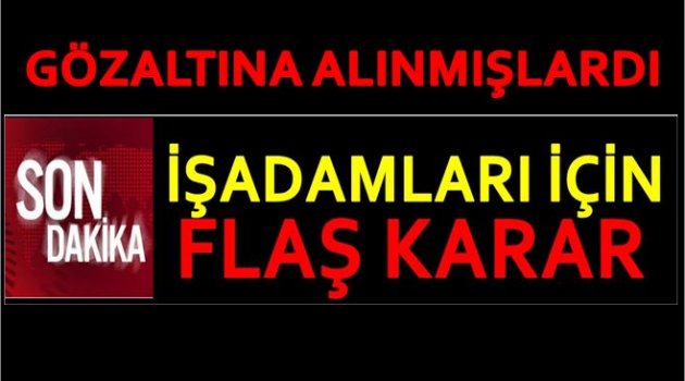 MAHKEME 20 KİŞİYLE İLGİLİ KARARINI VERDİ