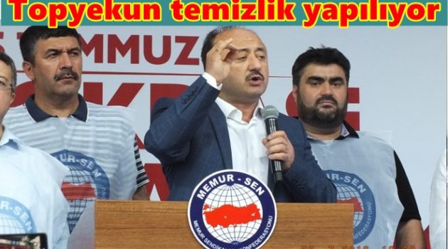 MEMUR SEN DEMOKRASİ MEYDANLARINDA