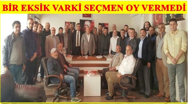 MHP İSTİŞARE YAPTI