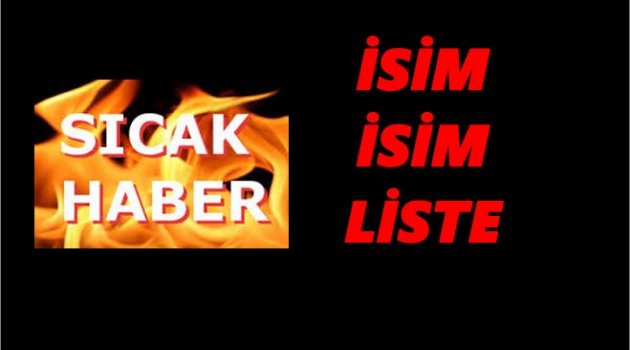 MİLLİ EĞİTİMDE KİMLER İHRAÇ EDİLDİ