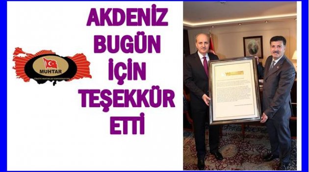 MUHTARLAR GÜNÜ KUTLANIYOR