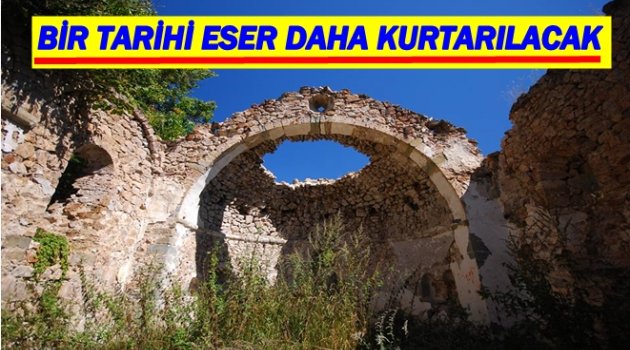 MUZADERE KİLİSESİ&#039;NDE ÇALIŞMALAR BAŞLADI