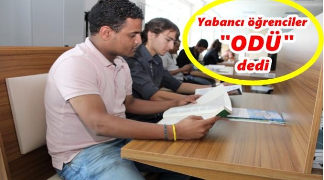 ODÜ YABANCI ÖĞRENCİLERİNDEN GÖZDESİ