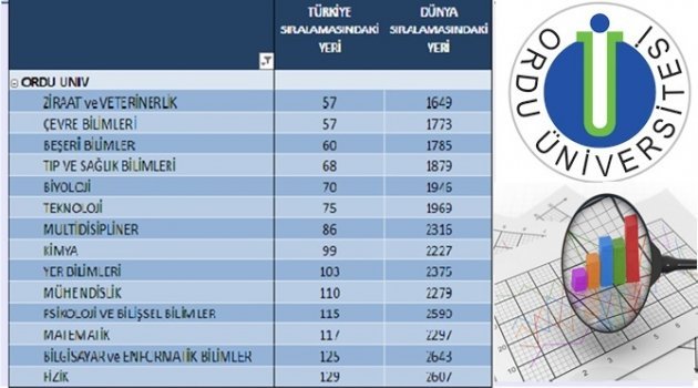 ODÜ&#039;NÜN  AKADEMİK PERFORMANSI KAÇINCI SIRADA