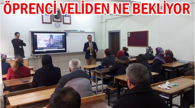 ÖĞRENCİLER ANLATTI VELİLER DİNLEDİ