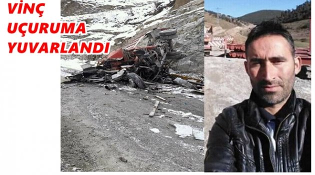 OPERATÖR OLAY YERİNDE YAŞAMINI KAYBETTİ