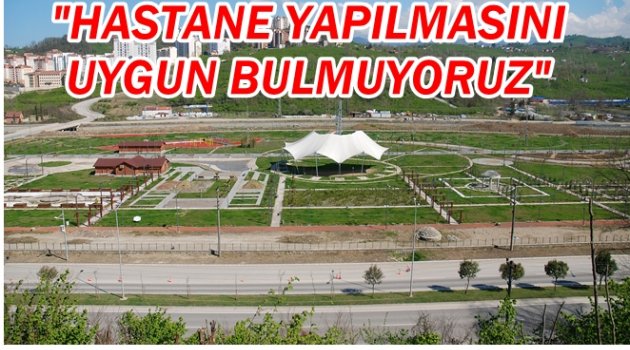 ORÇEV&#039;DEN BOTANİK PARK TEPKİSİ