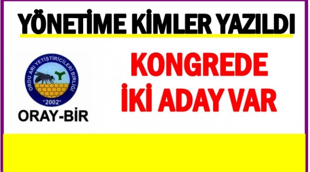ORDU ARICILAR BİRLİĞİ BAŞKANINI SEÇİYOR