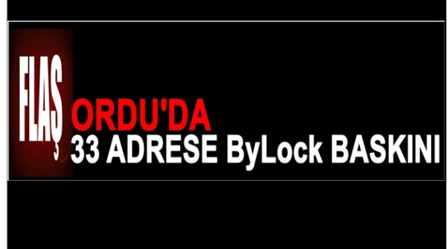 ORDU CUMHURİYET BAŞSAVCILIĞI AÇIKLADI
