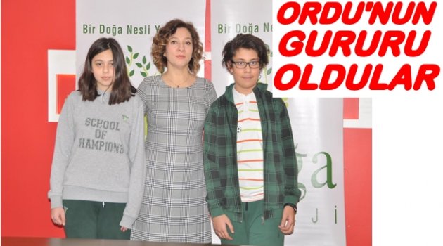ORDU DOĞA KOLEJİ İKİ TÜRKİYE 1.&#039;Sİ ÇIKARTTI