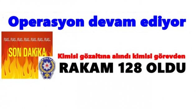 ORDU EMNİYETİNDE BÜYÜK OPERASYON