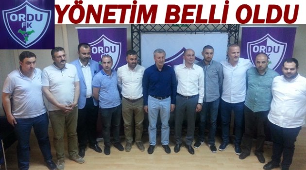 ORDU FUTBOL KULÜBÜ YÖNETİMİN DE KİMLER VAR?