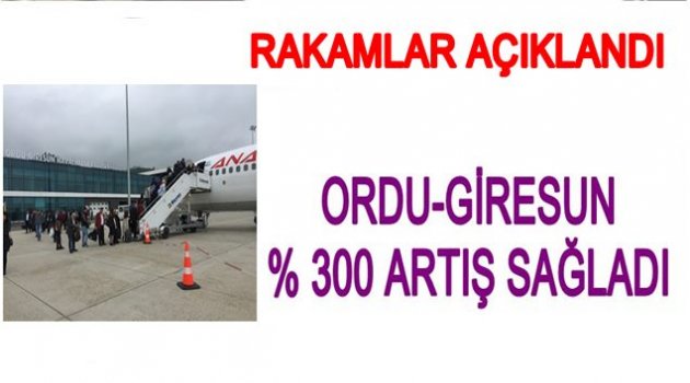 ORDU GİRESUN HAVALİMANI BÜYÜMEYE DEVAM EDİYOR