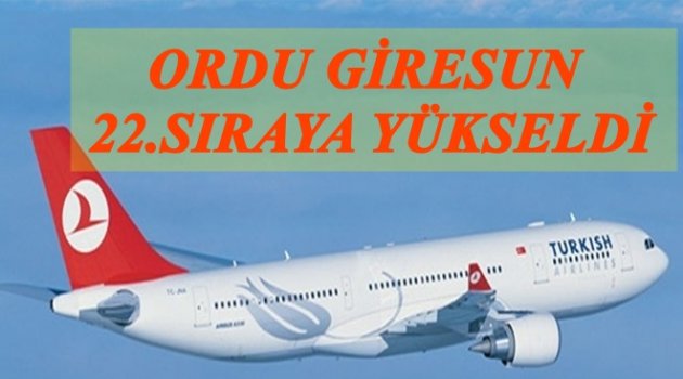 ORDU GİRESUN HAVALİMANI EKSİKLİKLERE RAĞMEN BÜYÜYOR