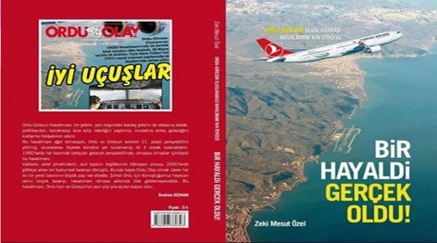 ORDU GİRESUN HAVALİMANI KİTAP OLDU