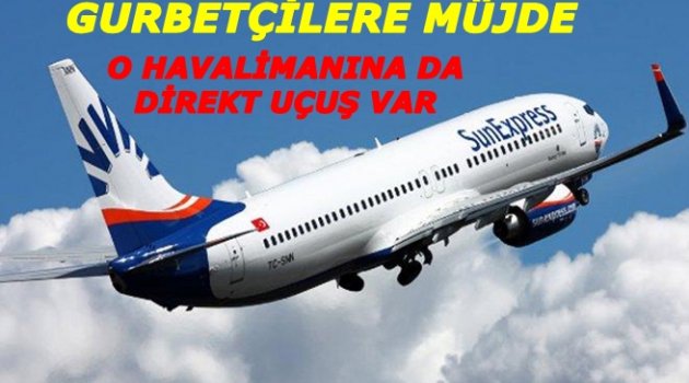 ORDU GİRESUN&#039;DAN  BİR YURT DIŞI UÇUŞU DAHA