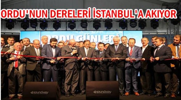 ORDU İSTANBUL&#039;DA