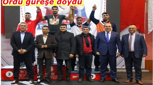 ORDU PEHLİVANLARA EV SAHİPLİĞİ YAPTI