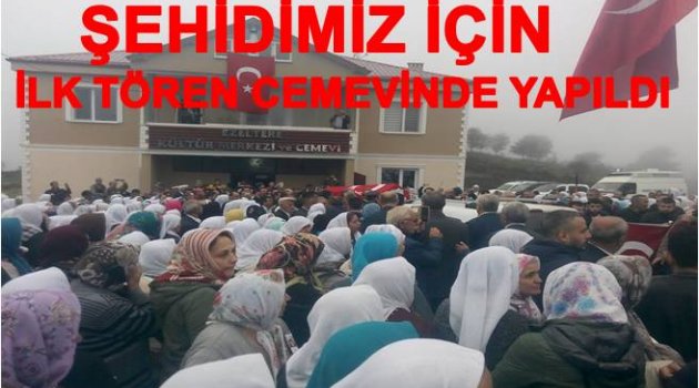 ORDU ŞEHİDİNİ UĞURLUYOR